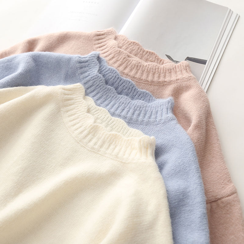 Kawaii Knit Pullover Sweater - Image 2