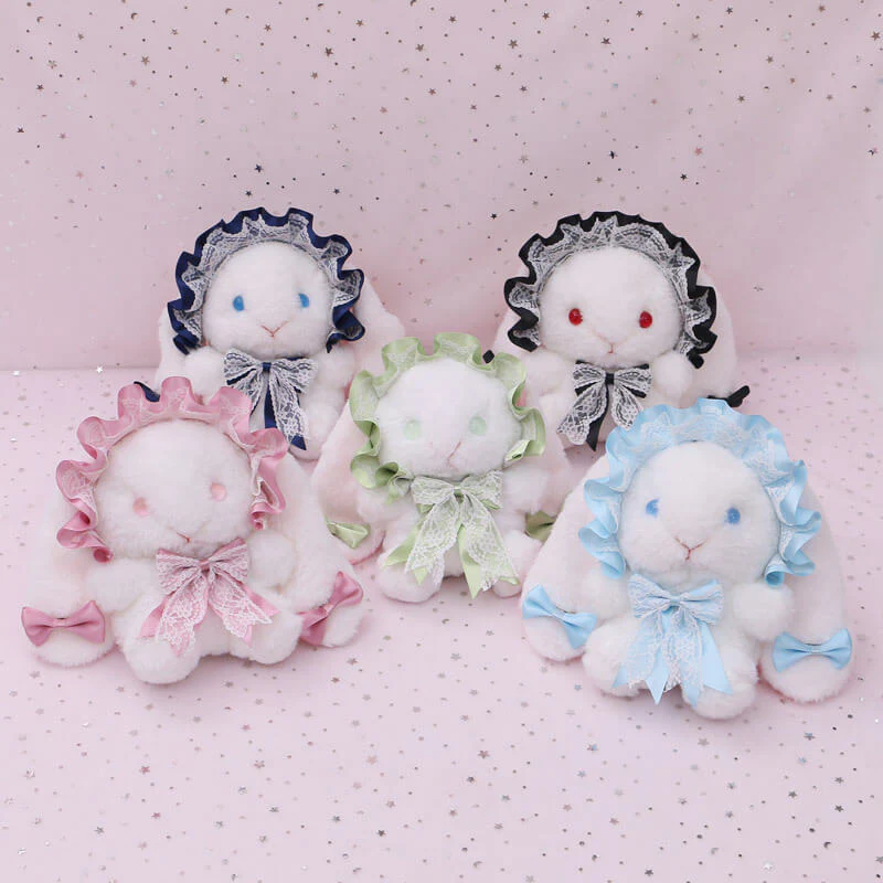 Kawaii Lace Bow Bunny Bag - Image 2