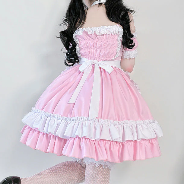 Kawaii Lolita Maid Dress - Image 5