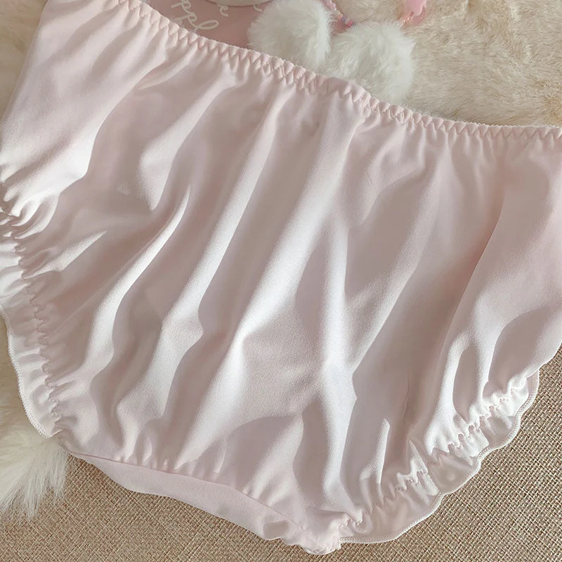 Kawaii Rabbit Bear Plush Panties - Image 3