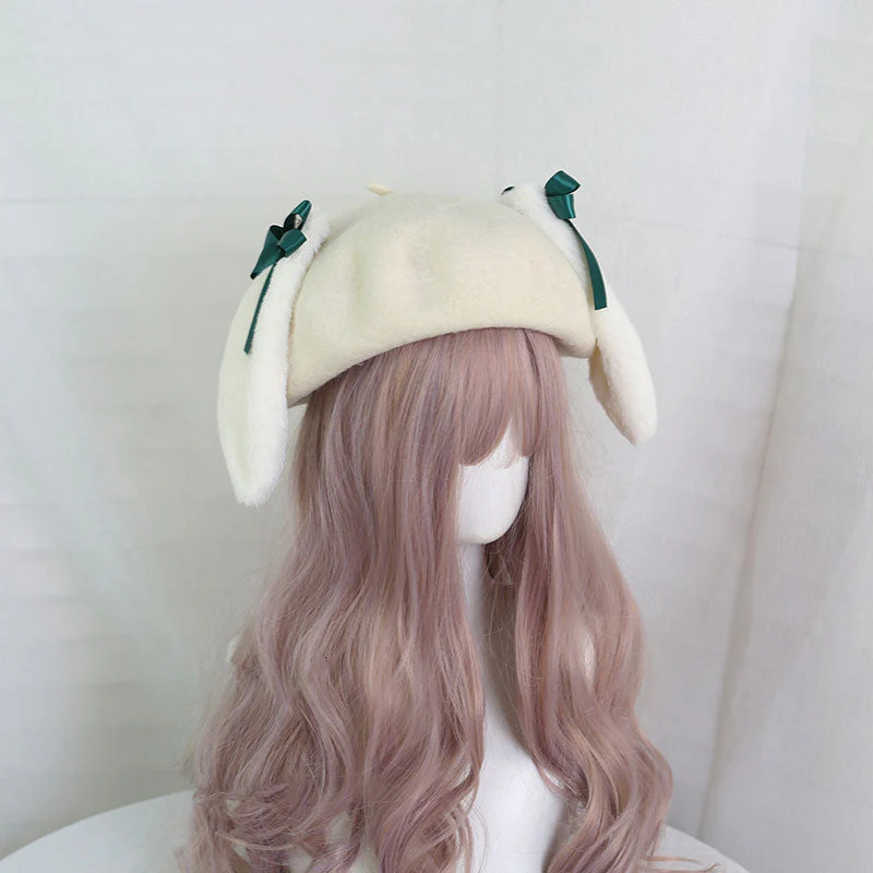 Kawaii Rabbit Ear Bow Hat - Image 14