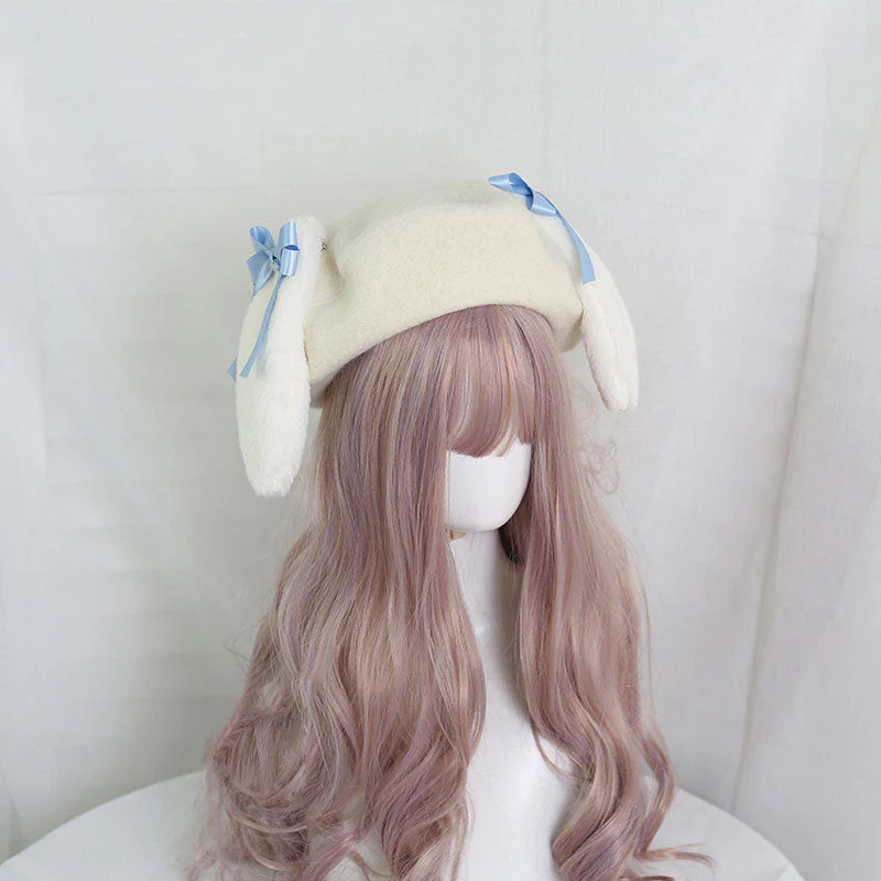 Kawaii Rabbit Ear Bow Hat - Image 15