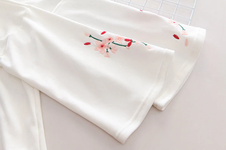 Kawaii Rabbit Flower Hoodie - Image 5