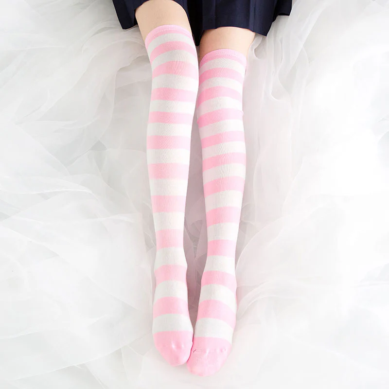 Kawaii Striped Stocking - Image 2