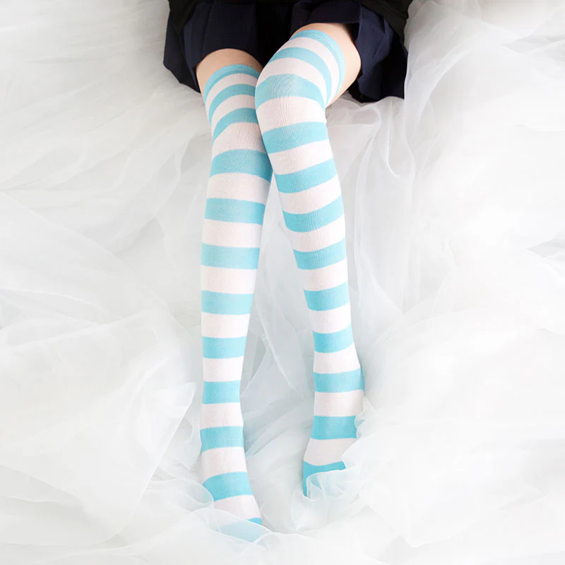 Kawaii Striped Stocking - Image 7