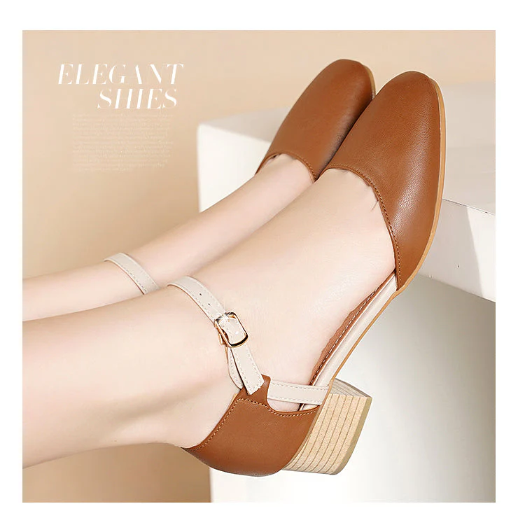 Korean Style High Heel Pumps - Image 3