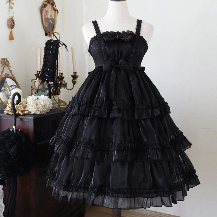 Lace Bow Dress - Image 3