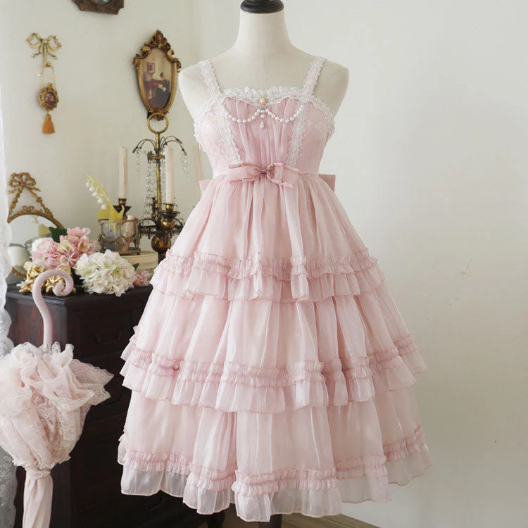 Lace Bow Dress - Image 4