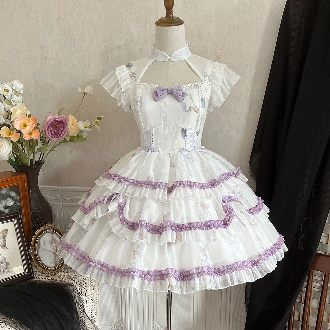 Lace Bow Lolita Dress - Image 6