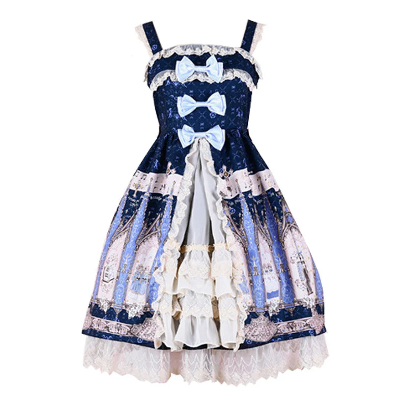 Lace Bow Lolita Dress - Image 3