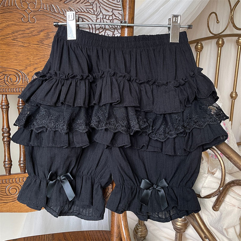 Lace Bow Pumpkin Pants - Image 3