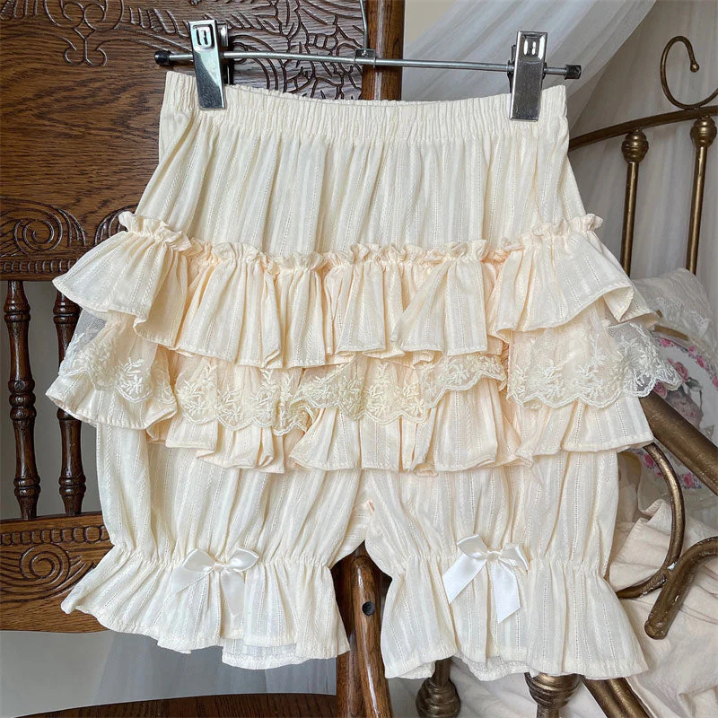 Lace Bow Pumpkin Pants - Image 4