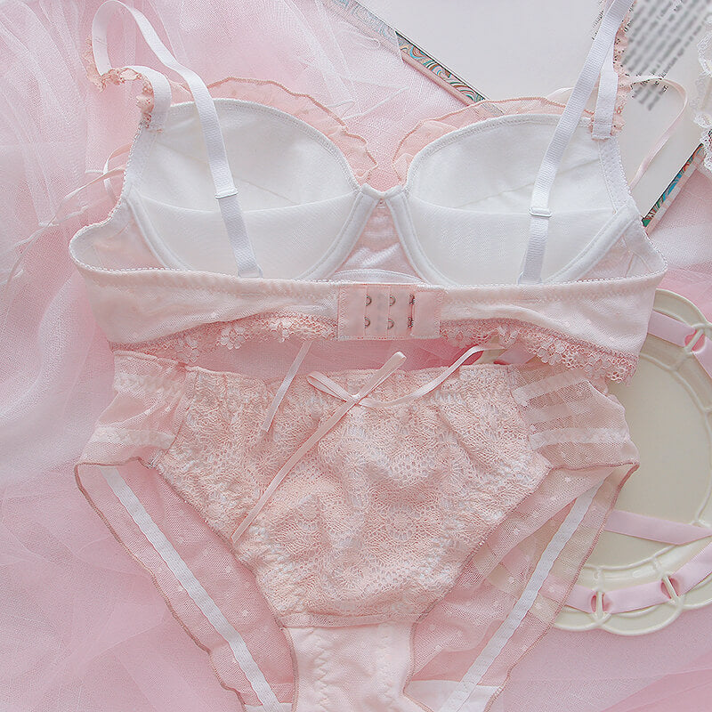 Lace Flower Underwear Set - Image 6