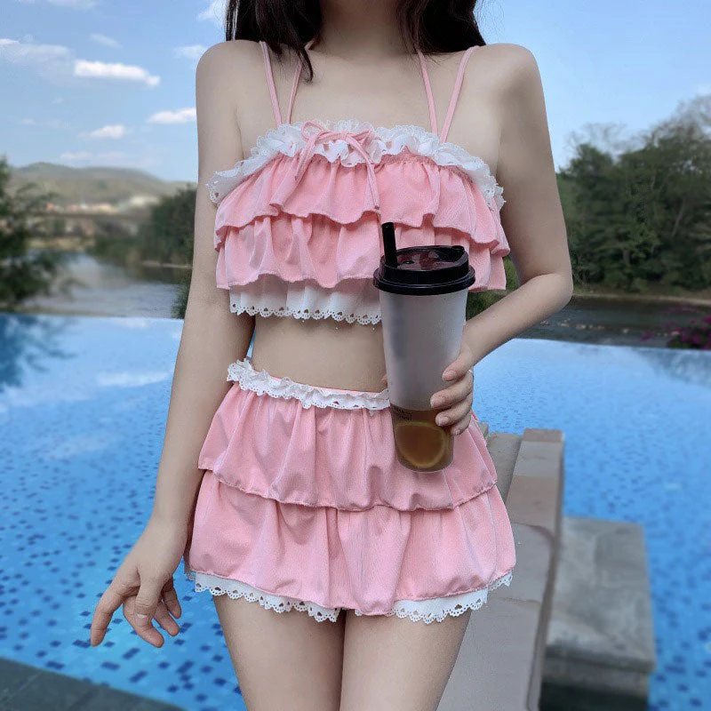 Lace Kawaii Swimsuit