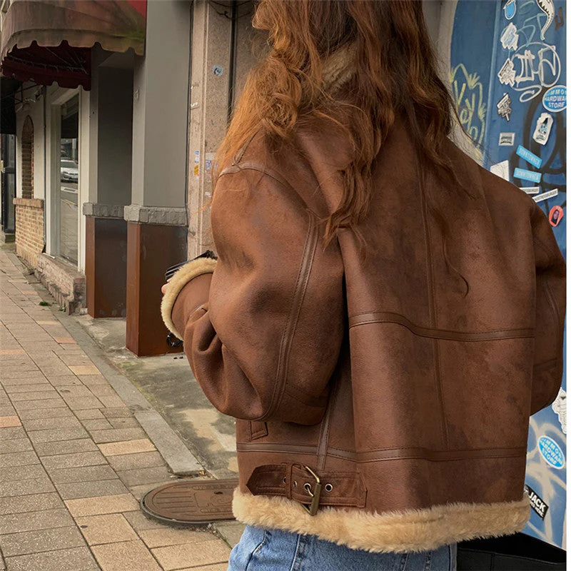Lambskin Motorcycle Jacket - Image 4