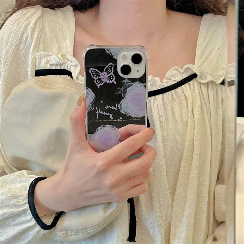 Lavander Butterfly Phone Case - Image 4