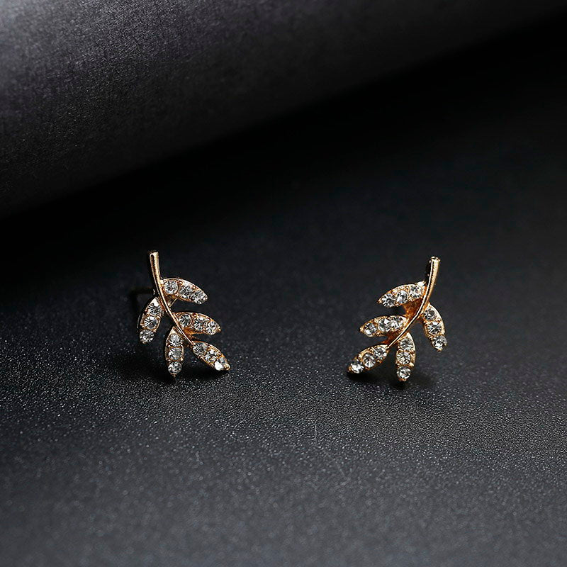 Leaf Stud Earrings - Image 10
