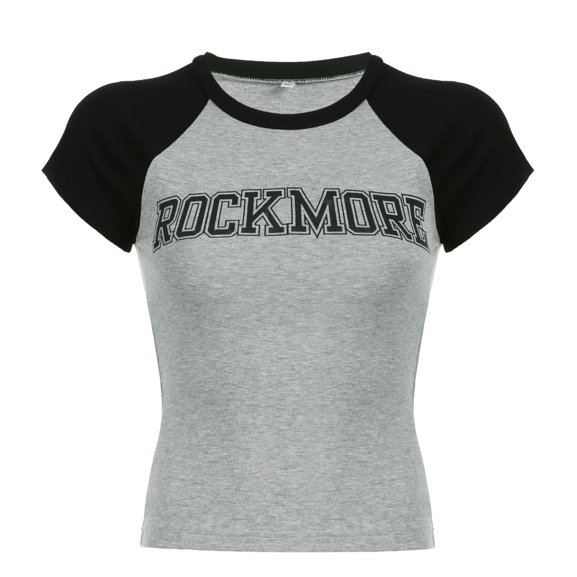 Logo Design Raglan Sleeve Crop Top - Image 10