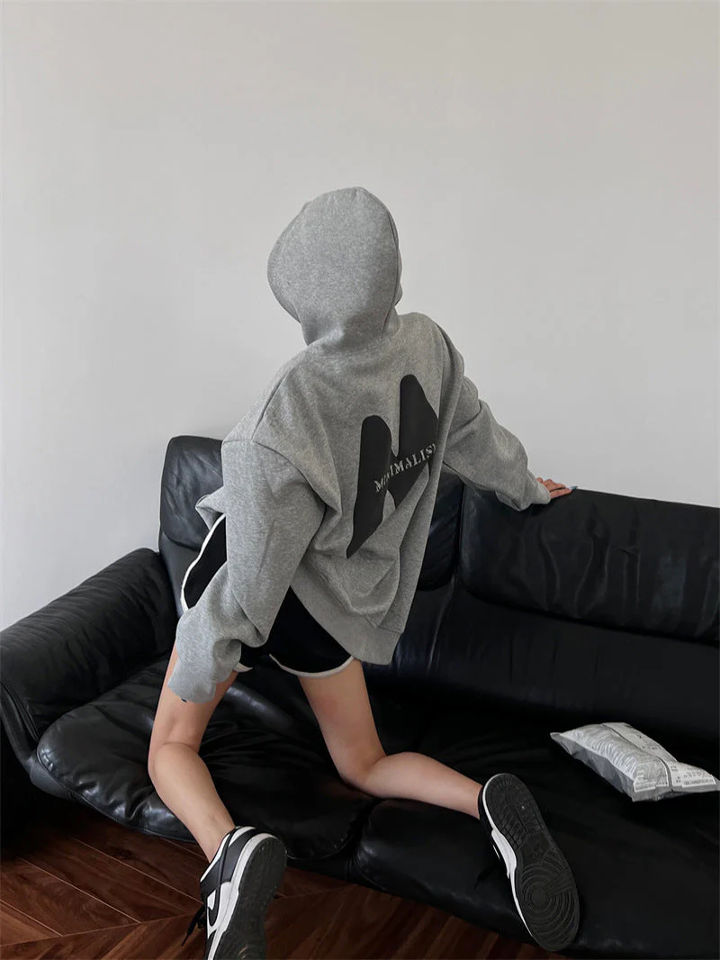 Logo Graphic Fleece Lined Hoodie - Image 4