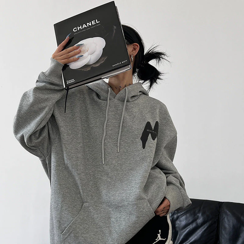 Logo Graphic Fleece Lined Hoodie - Image 7