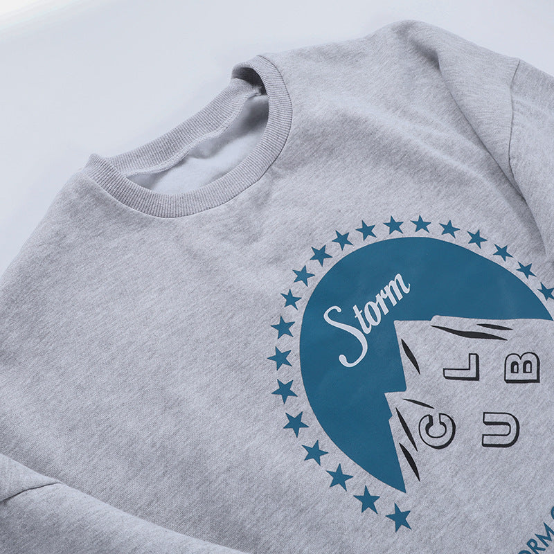 Logo Print Pullover Sweatshirt - Image 6