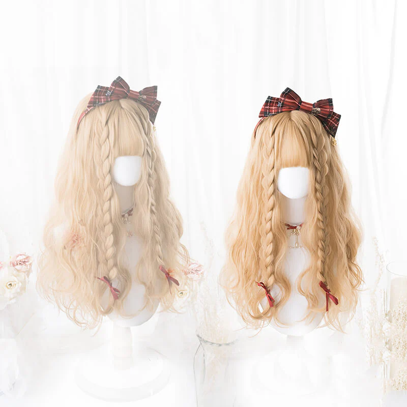 Lolita Golden Brown Wig - Image 2