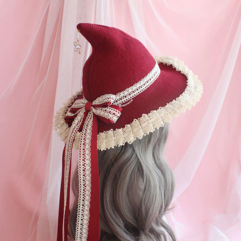 Lolita Lace Bow Hat - Image 5