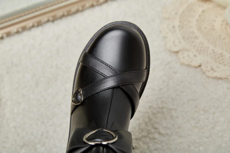 Love Bow Flat Boots - Image 4