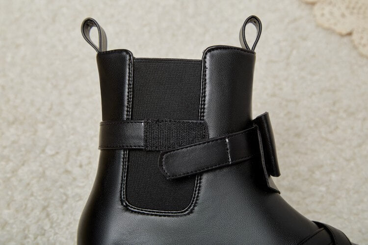 Love Bow Flat Boots - Image 6