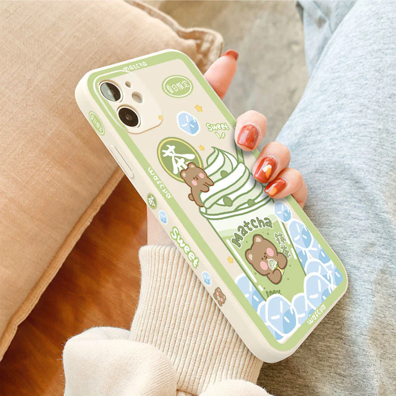 Matcha Bear Phone Case - Image 2