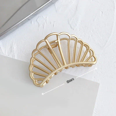 Matte metal horsetail clip - Image 3