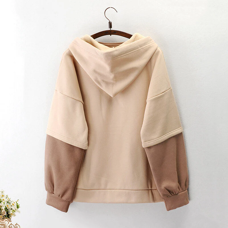 Milk Tea Bear Hoodie - Image 3