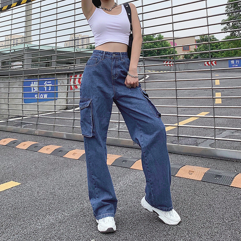 Multi Pockets Street Jeans - Image 2