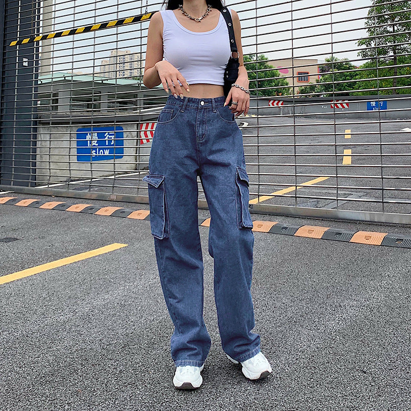 Multi Pockets Street Jeans - Image 3