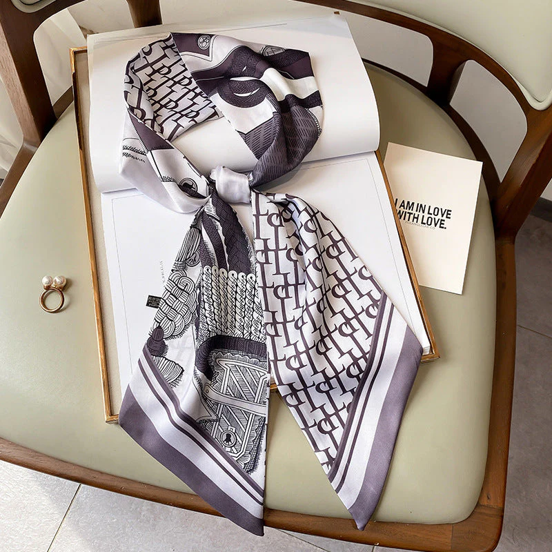 Multifunctional Silk Scarf - Image 3