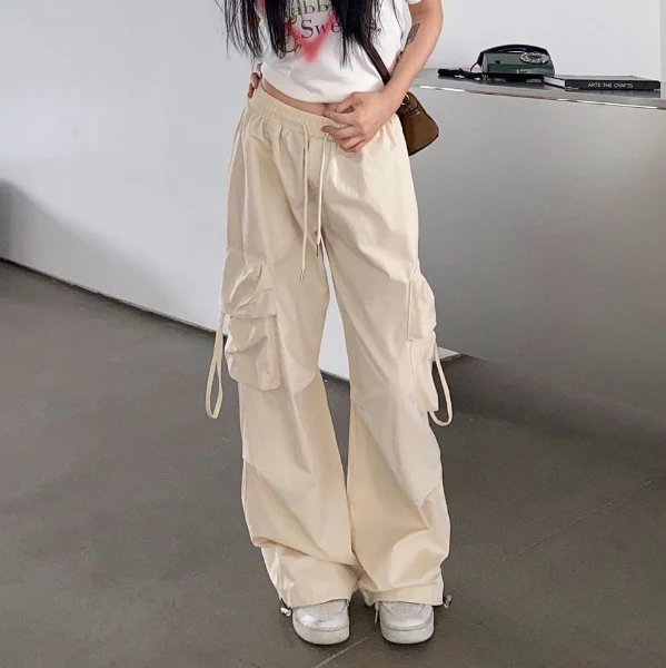 Multiple Pocket Bound Feet Cargo Pants