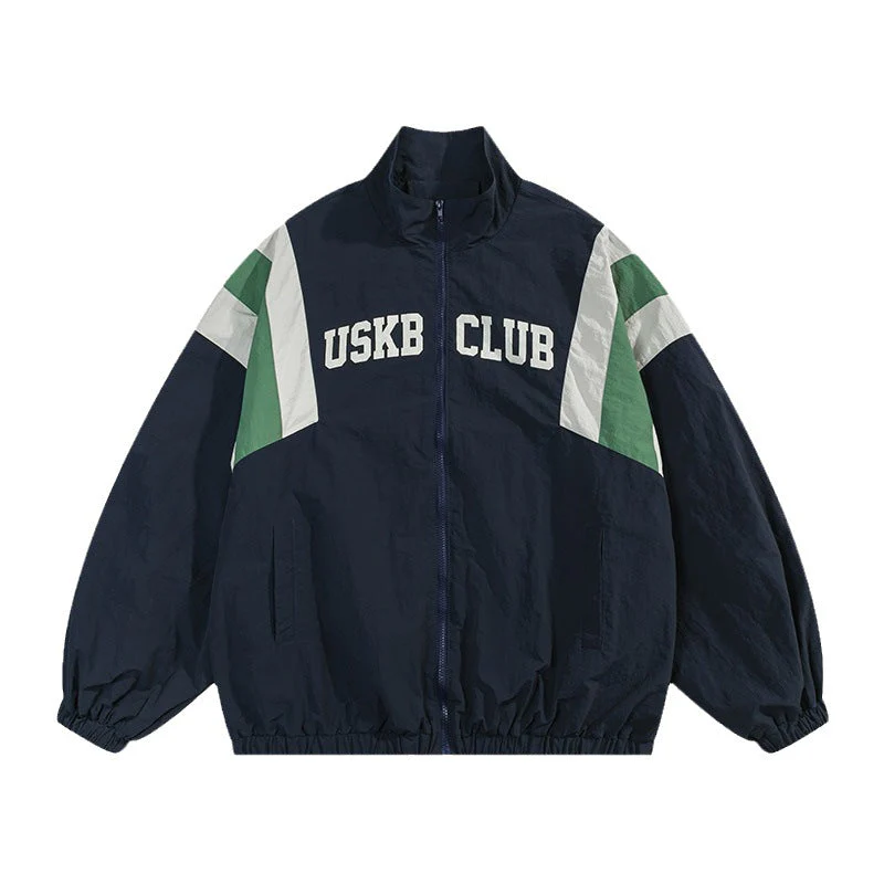 Outdoor Color Block Splice Oversized Jacket - Image 10