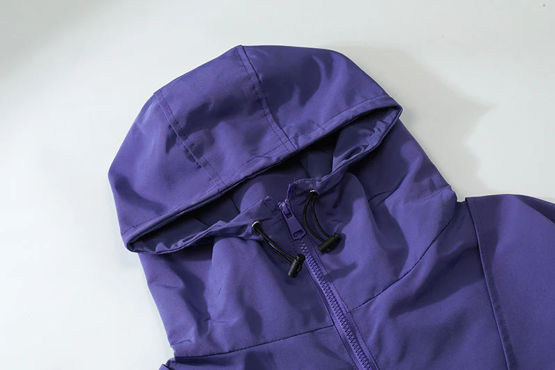 Oversized Patchwork Hooded Jacket - Image 11