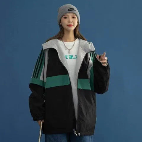 Oversized Reverse Hooded Jacket - Image 6