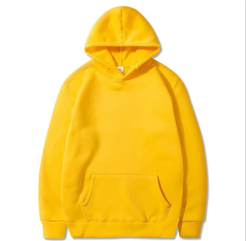 Oversized Solid Color Pullover Hoodie - Image 6