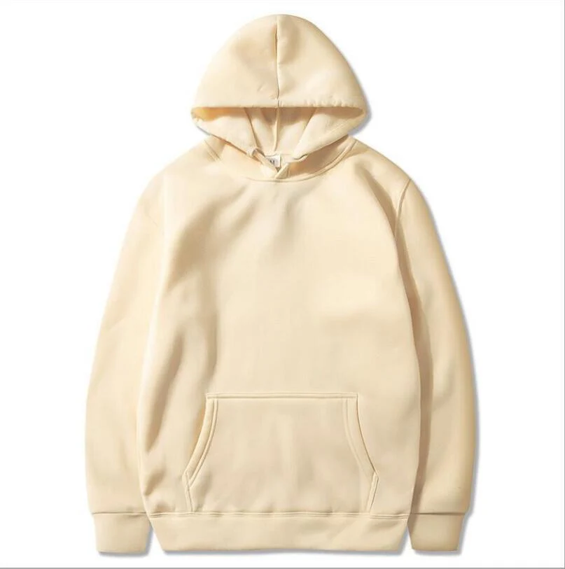 Oversized Solid Color Pullover Hoodie - Image 9