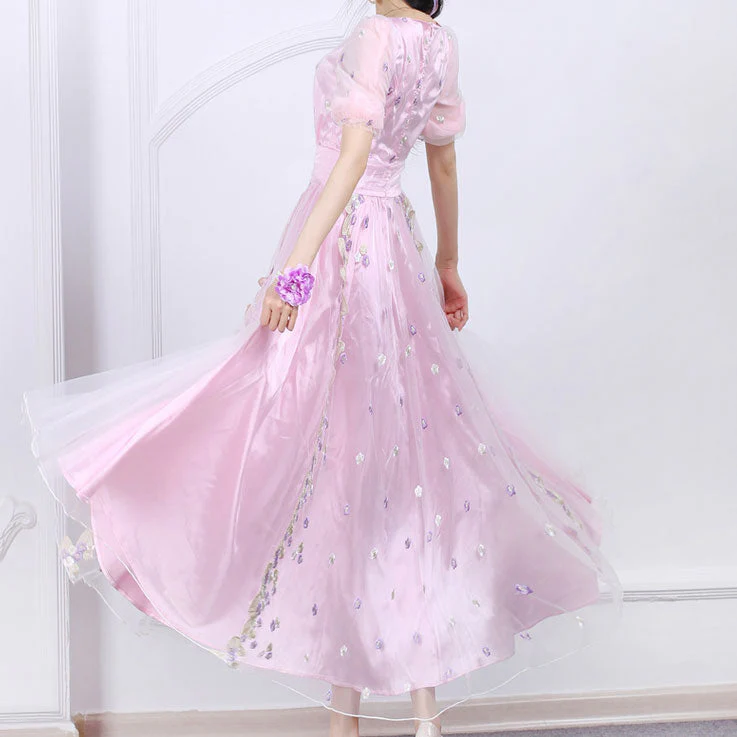 Pastel Flower Dress - Image 3