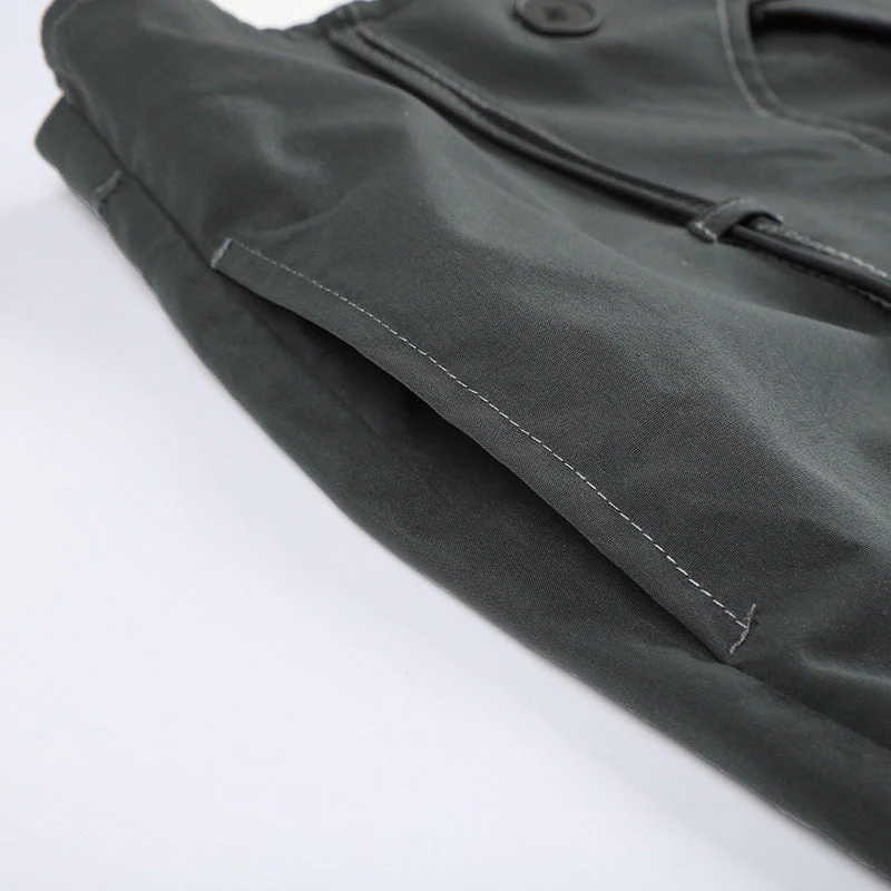 Patchwork Baggy Parachute Cargo Pants - Image 5