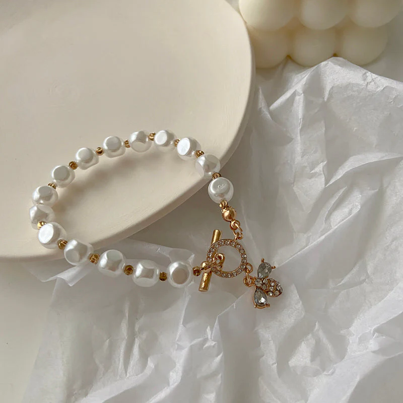 Pearl Pendant Bracelet - Image 6