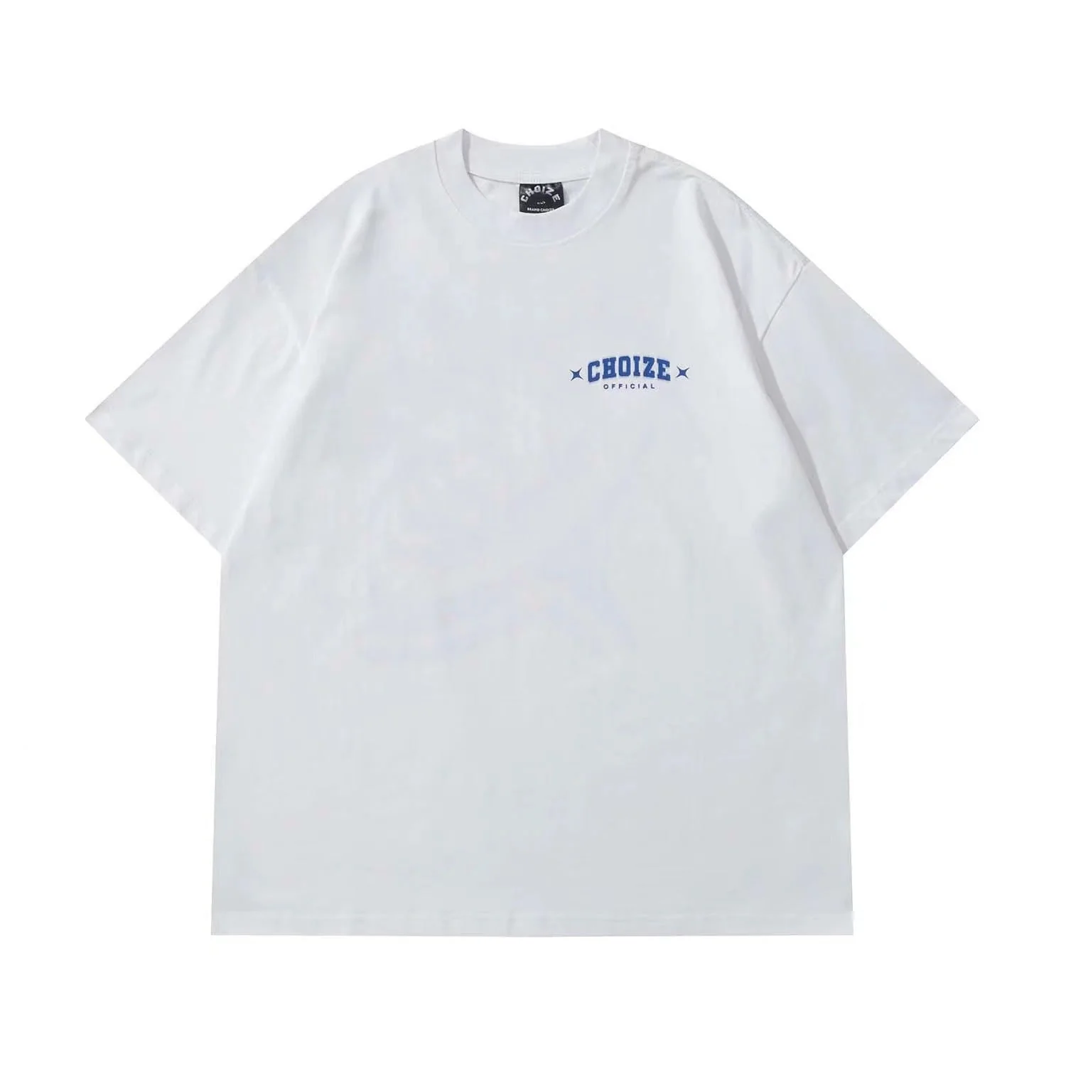 Phantom Letter Print Oversized Short Sleeve Tee - Image 4