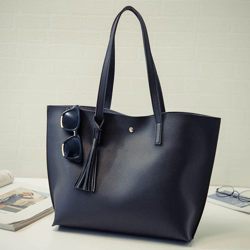 Pink Time Tassel Buckle Single Shoulder Bag - Image 6
