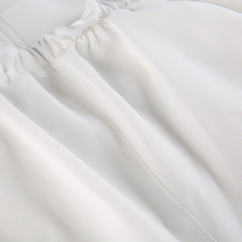 Pintuck Detail Straight Leg Pants - Image 8