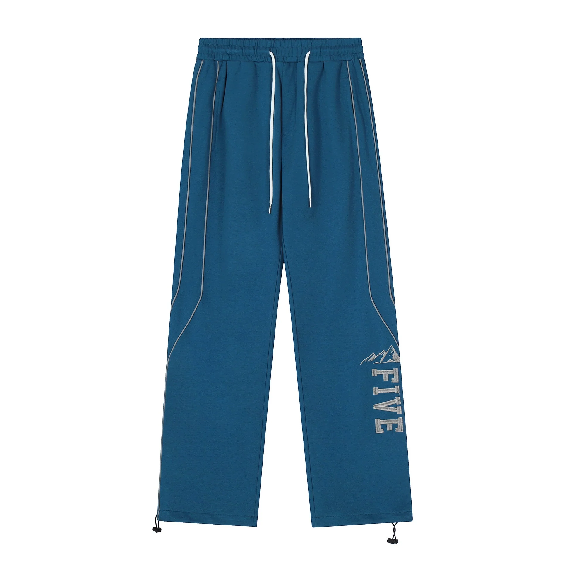 Piping Detail Baggy Sweatpants - Image 10