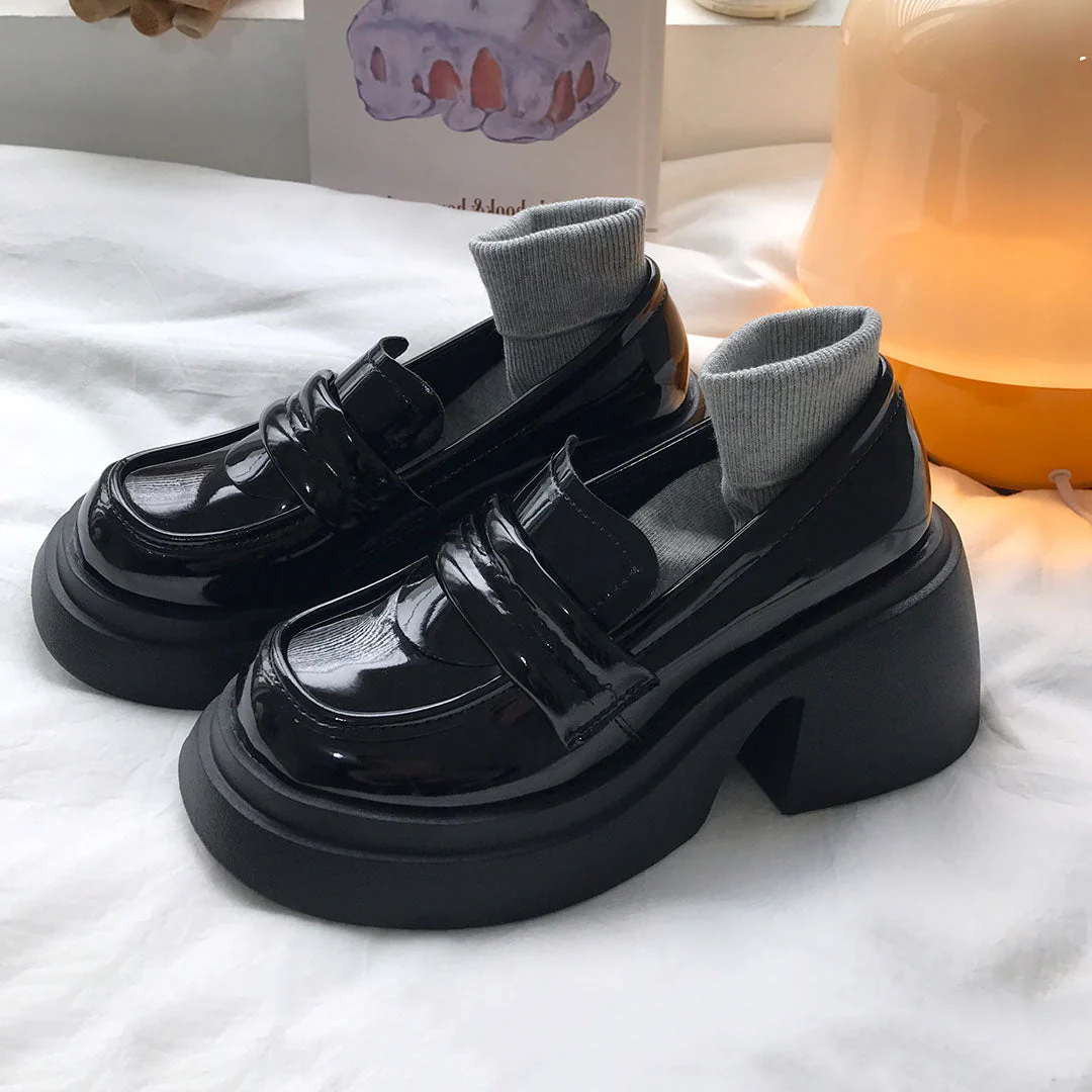 Platform Student Shoes - Image 2