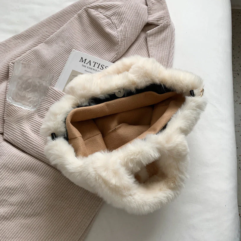Plush Color Crossbody Bag - Image 10